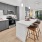kitchen island with chairs