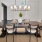 resident dining room table with chairs